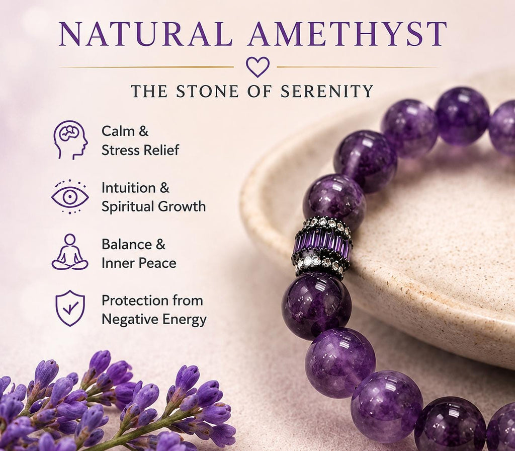 AMETHYST SERENITY BRACELET