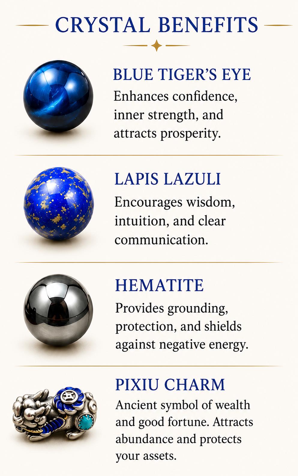 Blue Wealth Bracelet – Pixiu Prosperity Bracelet