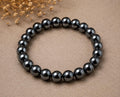 Obsidian Pulse Magnetic Hematite Energy Bracelet