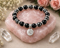 Shadow Shield Bracelet Hematite • Black Onyx • Black Tourmaline