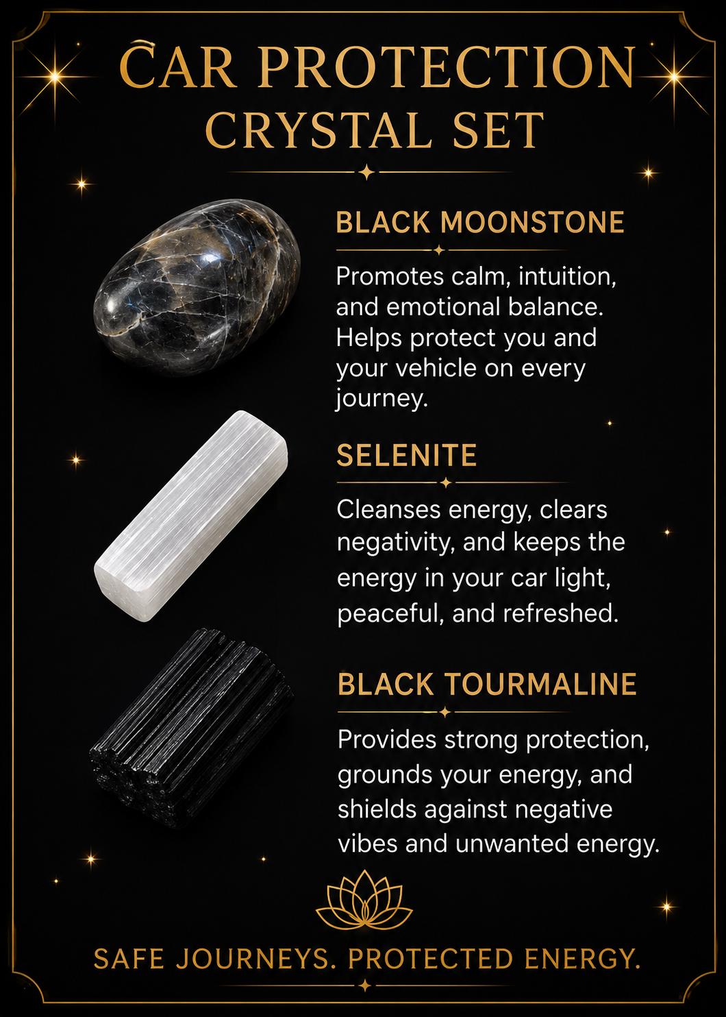 Celestial Shield Car Protection Crystal Set