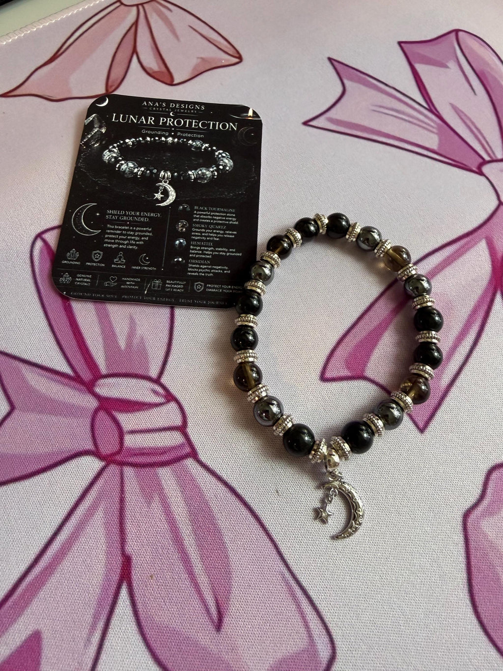 Lunar Protection Crystal Bracelet