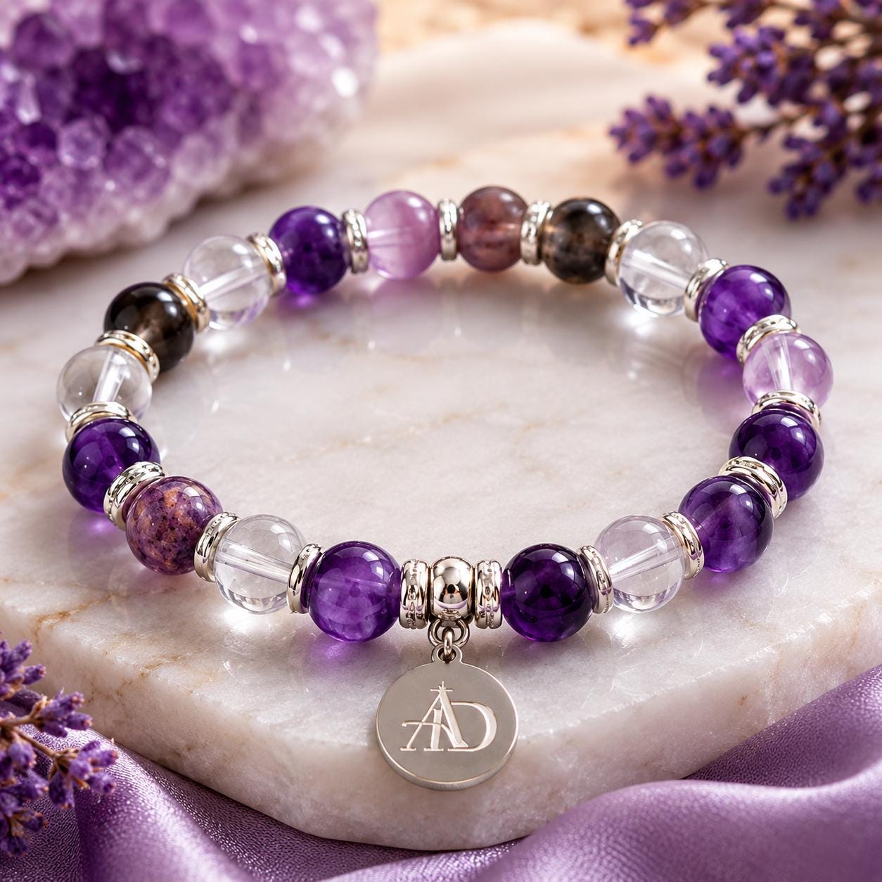 The Amethyst – Cosmic Crystal Bracelet