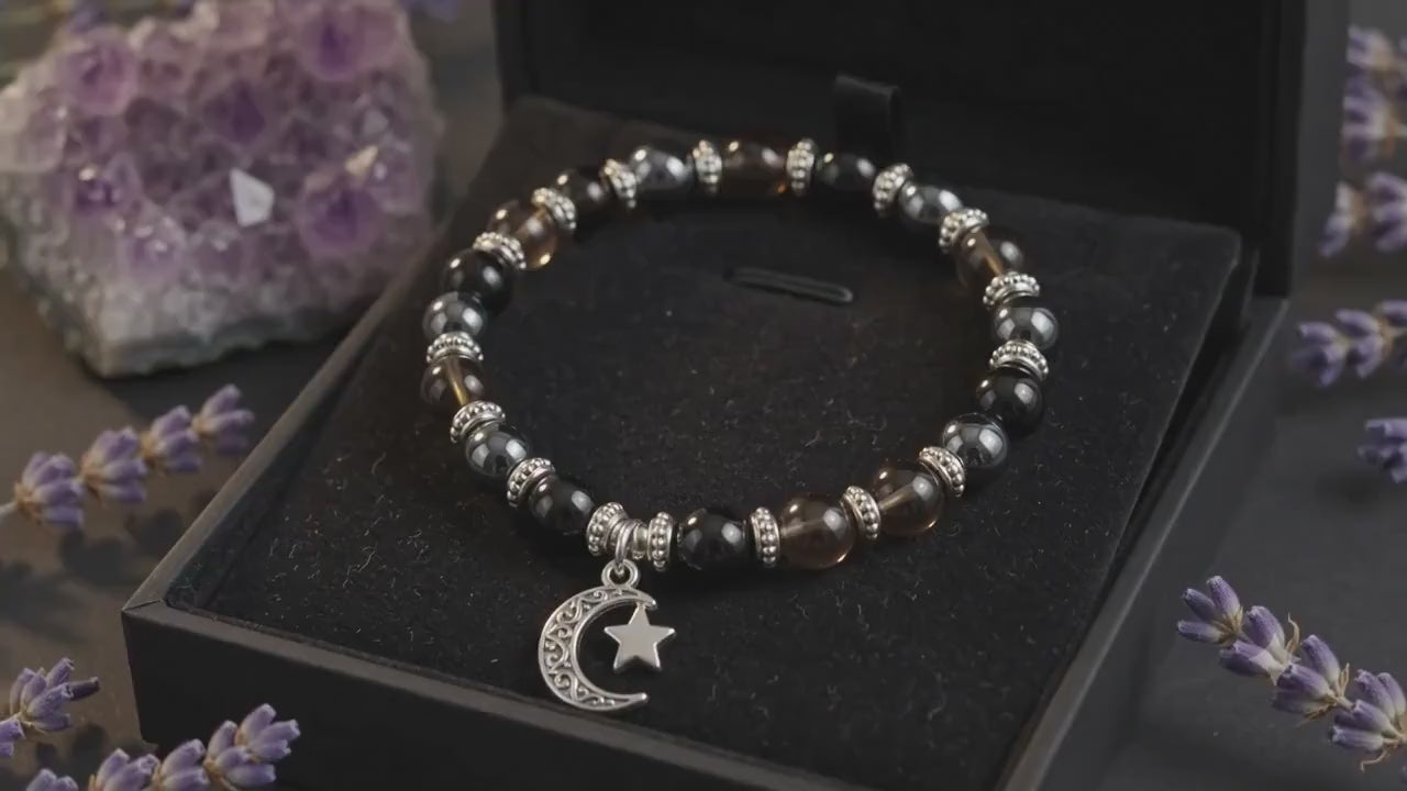 Lunar Protection Crystal Bracelet