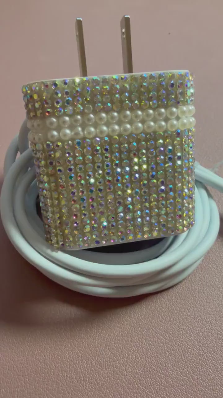 Luxury Bling USB-C Charger Set