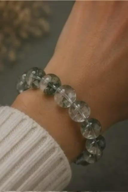 Phantom Veil 10mm Green Phantom Quartz Bracelet
