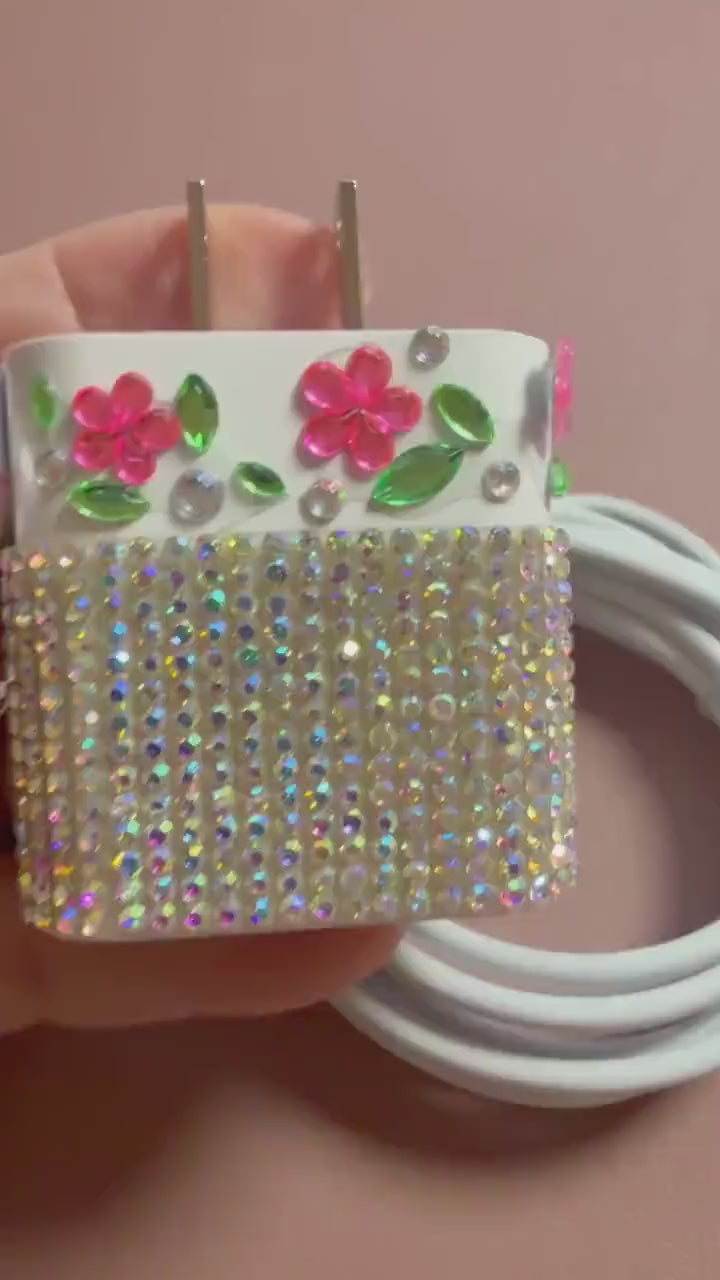 Luxury Bling USB-C Charger Set